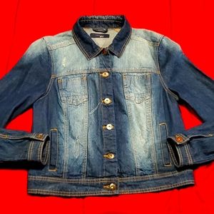 Liquid jean jacket,size LG